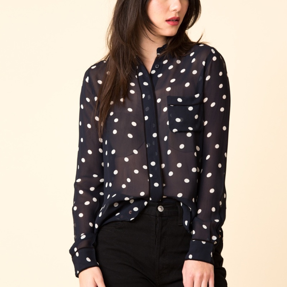 GANNI Merceau Georgette Shirt